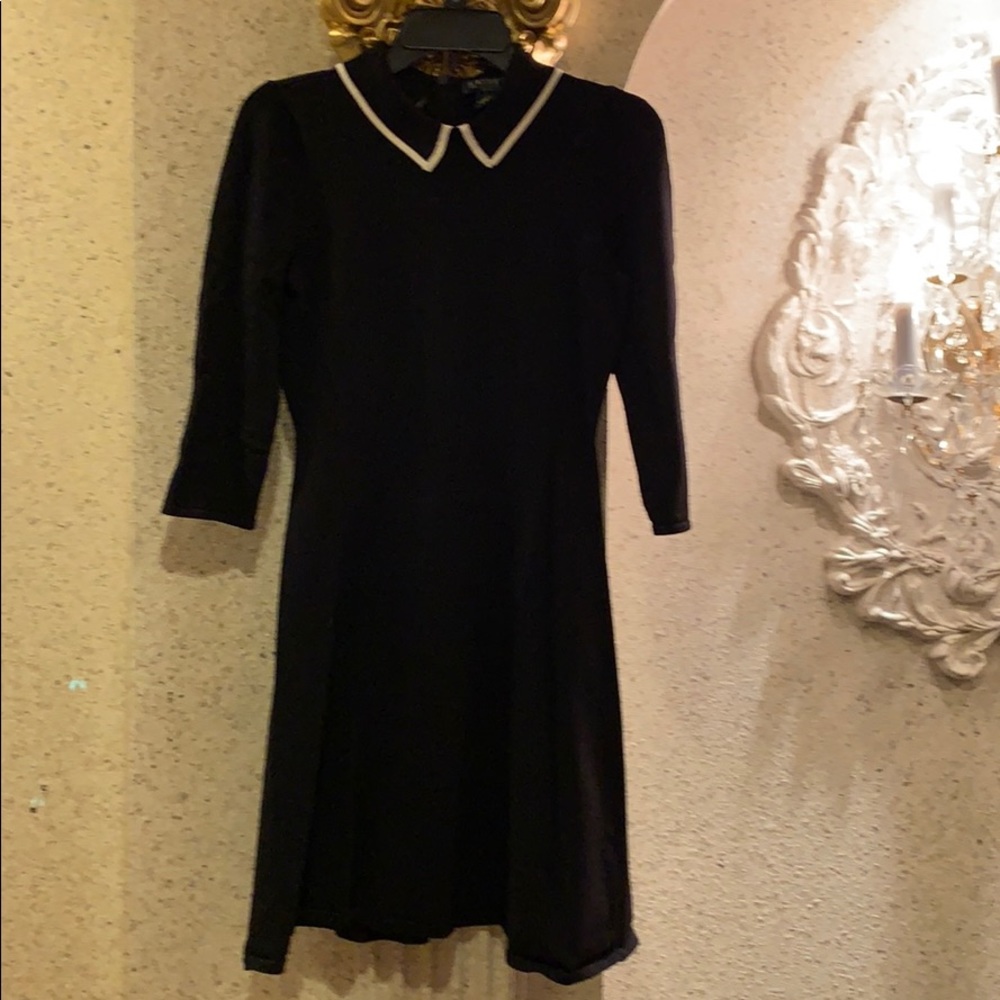 RL knitted A-line dress.